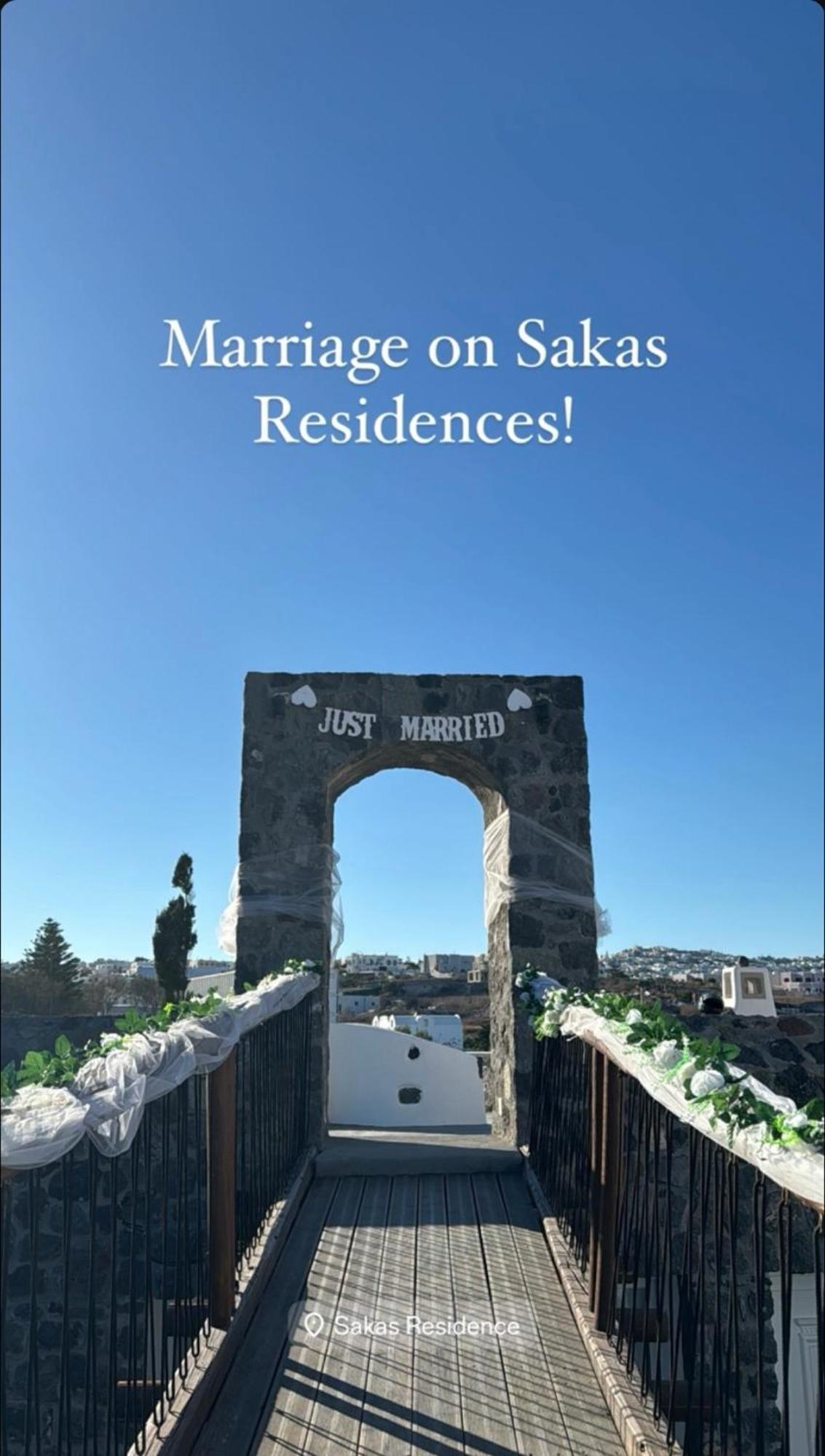 Sakas Residences Karterados  Buitenkant foto